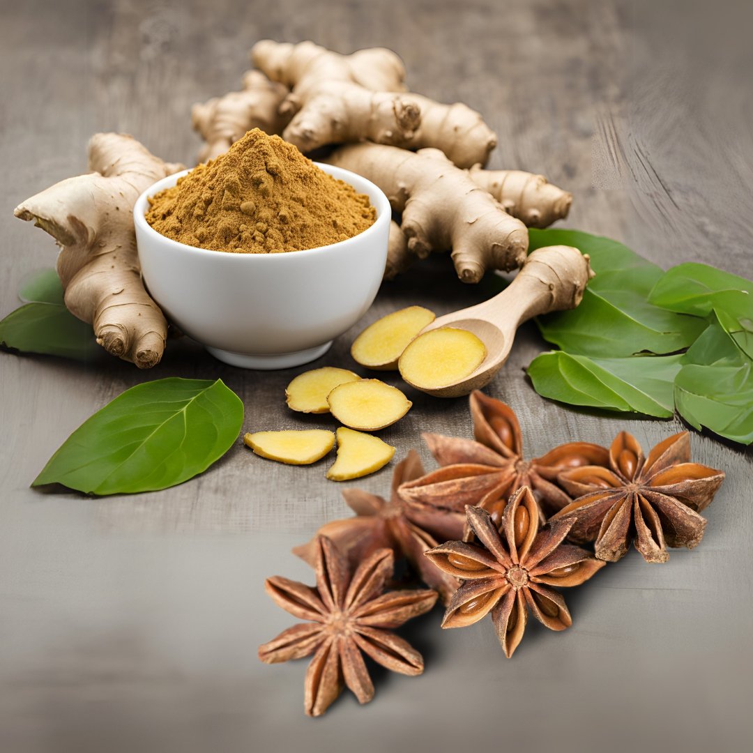 Calm Skincare collection with Ginger and Anise